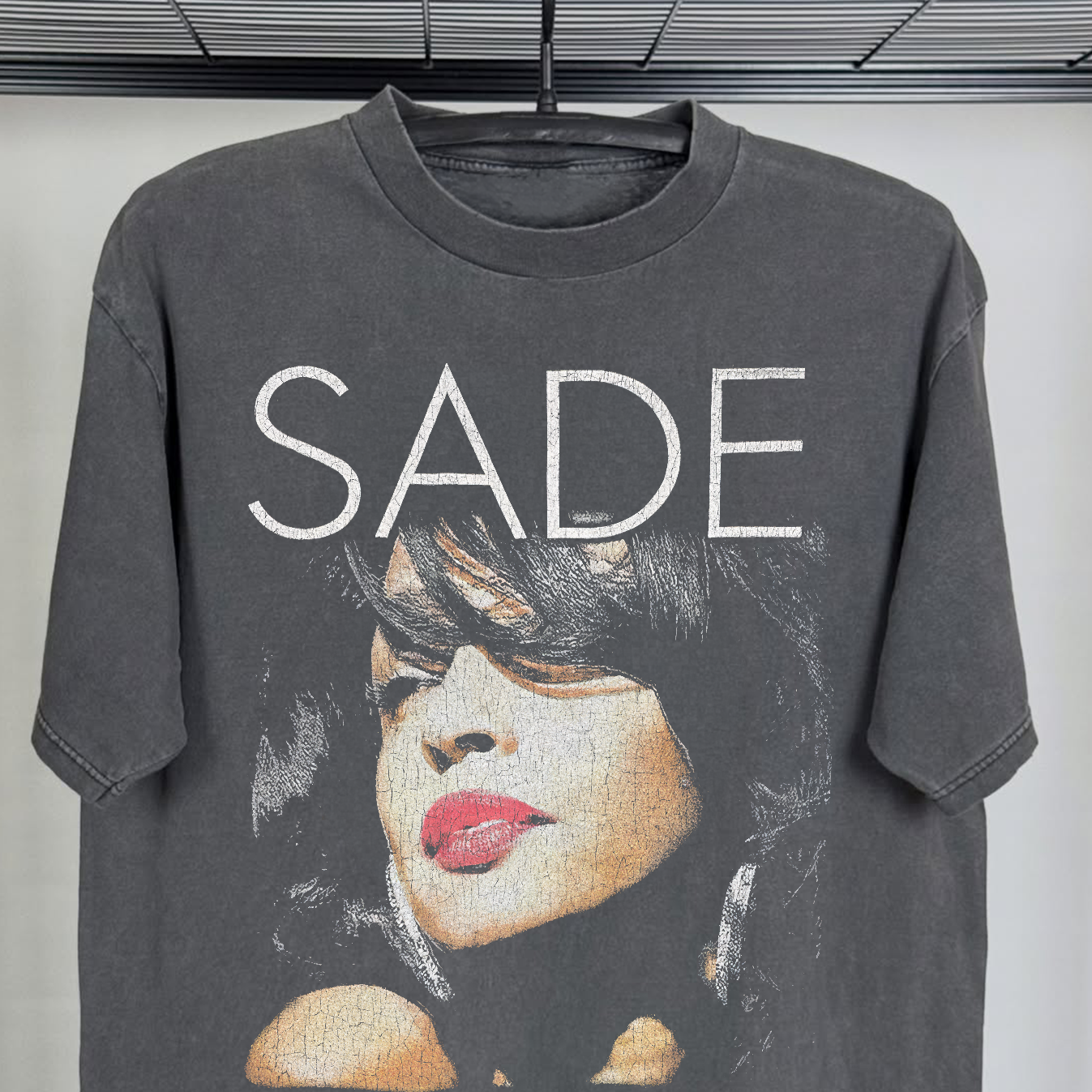 SADE 2011 TOUR HEAVYWEIGHT WASHED BLACK T-SHIRT – All Over The Shop